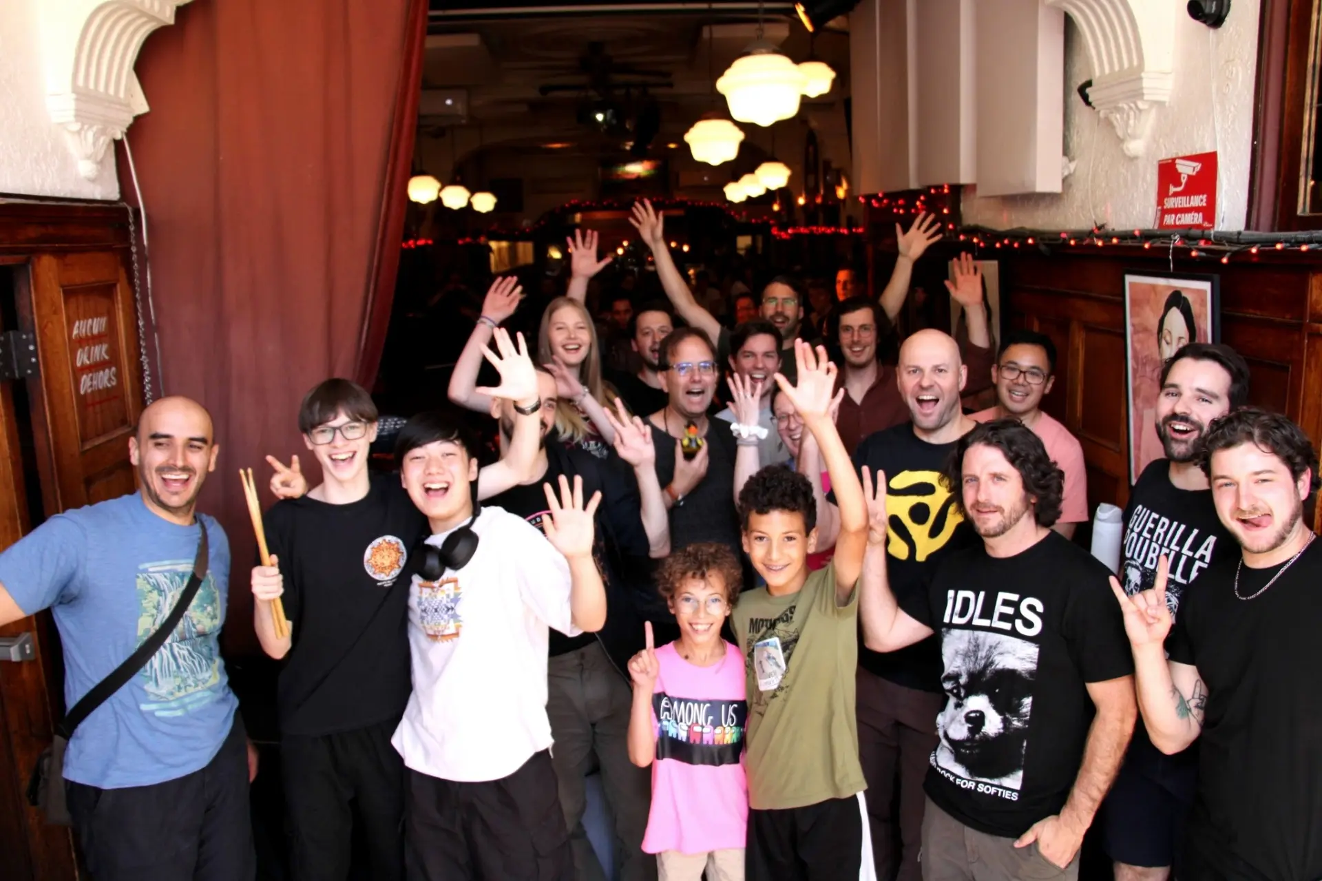 Community gathering after a Musiprof event