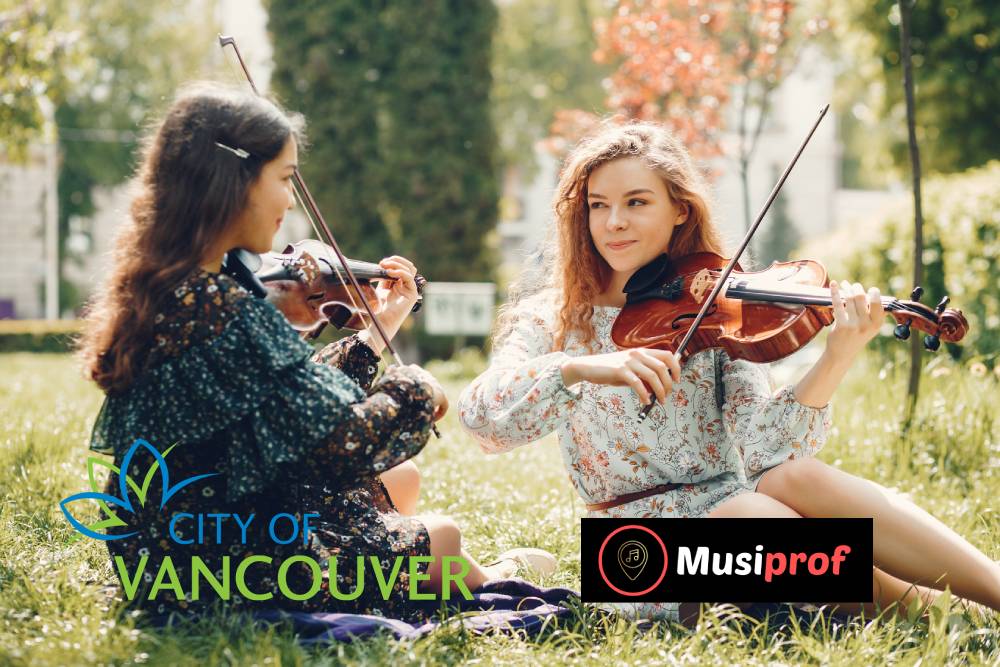 Violin lessons Vancouver - 2 girls playing violin