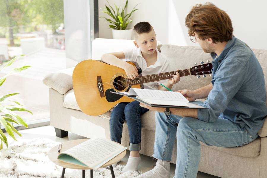 Image de l'article: livre pour apprendre la guitare seul
