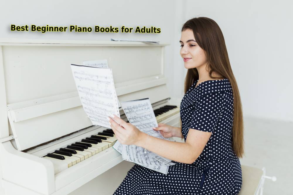 Best Beginner Piano Books for Adults Cover Image.