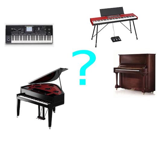 piano keyboard or hybrid?